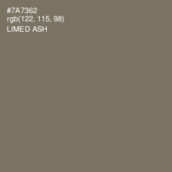 #7A7362 - Limed Ash Color Image